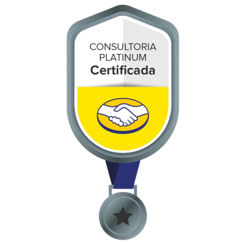 Selo Consultoria Platinum Certificada do Mercado Livre